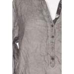 Klassische Bluse von VIA APPIA DUE, in der Farbe Grau, aus Baumwolle, andere Perspektive, Vorschaubild