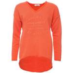 Sweatshirt von zwillingsherz, in der Farbe Orange, andere Perspektive, Vorschaubild