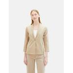 Blazer von Tom Tailor, in der Farbe Beige, aus Polyamid, andere Perspektive, Vorschaubild