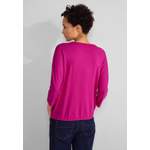 Langarmshirt von Street One, in der Farbe Rosa, aus Jersey, andere Perspektive, Vorschaubild