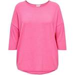 Shirt von ONLY CARMAKOMA, in der Farbe Rosa, aus Jersey, Vorschaubild