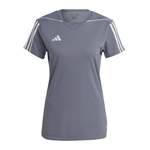 Fußballtrikot von adidas performance, in der Farbe Grau, aus Polyester, andere Perspektive, Vorschaubild