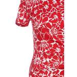 Kleid von DIANE VON FURSTENBERG, in der Farbe Rot, aus Baumwolle, andere Perspektive, Vorschaubild