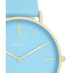 Damen-Armbanduhr von Oozoo, in der Farbe Blau, andere Perspektive, Vorschaubild