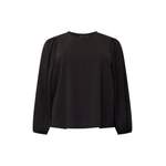 Klassische Bluse von Vero Moda Curve, in der Farbe Schwarz, andere Perspektive, Vorschaubild