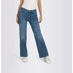 Weite Jeans von MAC, aus Baumwolle, andere Perspektive, Vorschaubild