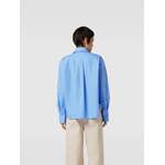 Hemdbluse von Victoria Beckham, in der Farbe Blau, andere Perspektive, Vorschaubild