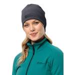 Beany von Jack Wolfskin, in der Farbe Grau, aus Polyester, andere Perspektive, Vorschaubild