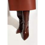 Overknee-Stiefel von Paris Texas, in der Farbe Braun, andere Perspektive, Vorschaubild