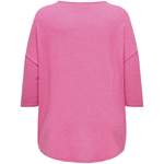 Shirt von Only Carmakoma, in der Farbe Rosa, aus Jersey, andere Perspektive, Vorschaubild