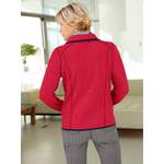 Fleecejacke von Casual Looks, in der Farbe Rot, aus Polyester, andere Perspektive, Vorschaubild