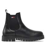 Winterboot von Tommy Jeans, in der Farbe Schwarz, aus Textil, andere Perspektive, Vorschaubild