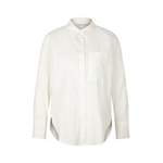 Klassische Bluse von Tom Tailor, in der Farbe Weiss, aus Baumwolle, Vorschaubild