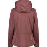 Softshelljacke von CMP, in der Farbe Rot, aus Polyester, andere Perspektive, Vorschaubild