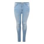 High Waist Jeans von ONLY Carmakoma, in der Farbe Beige, aus Polyester, Vorschaubild