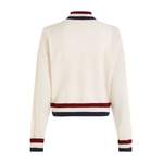 Rollkragenpullover von Tommy Hilfiger, in der Farbe Weiss, aus Kaschmir, andere Perspektive, Vorschaubild