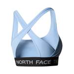 Sport-BH von The North Face, in der Farbe Silber, aus Polyester, andere Perspektive, Vorschaubild