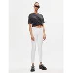 Jegging von Calvin Klein Jeans, in der Farbe Weiss, andere Perspektive, Vorschaubild