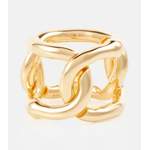 Vergoldeter Ring der Marke Bottega Veneta