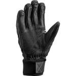 Handschuhe von Leki, in der Farbe Schwarz, aus Leder, andere Perspektive, Vorschaubild