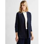 Blusenblazer von cecil, in der Farbe Blau, aus Polyester, andere Perspektive, Vorschaubild