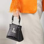 Sonstige Handtasche von Vivienne Westwood, in der Farbe Schwarz, aus Textil, andere Perspektive, Vorschaubild