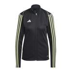 Trainingsjacke von adidas performance, in der Farbe Schwarz, aus Polyester, andere Perspektive, Vorschaubild