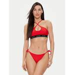 Bikini von Calvin Klein Swimwear, in der Farbe Rot, andere Perspektive, Vorschaubild