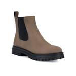 Chelsea-Boot von Geox, in der Farbe Beige, aus Stoff, andere Perspektive, Vorschaubild