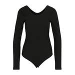 Shirtbody von Pieces (Tall), in der Farbe Schwarz, aus Polyester, andere Perspektive, Vorschaubild