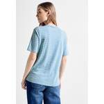 T-Shirt von cecil, in der Farbe Blau, aus Jersey, andere Perspektive, Vorschaubild