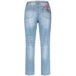 7/8-Jeans von Taifun, in der Farbe Rosa, aus Polyester, andere Perspektive, Vorschaubild