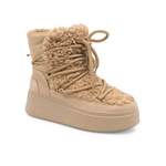 Snowboot von DeeZee, in der Farbe Beige, andere Perspektive, Vorschaubild