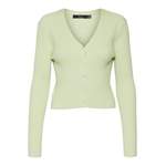 Strickjacke von Vero Moda, in der Farbe Grau, aus Polyester, andere Perspektive, Vorschaubild