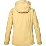 Softshelljacke von G.I.G.A. DX by killtec, in der Farbe Gelb, aus Polyester, andere Perspektive, Vorschaubild