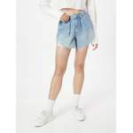 Shorts von Topshop, in der Farbe Blau, aus Polyester, andere Perspektive, Vorschaubild