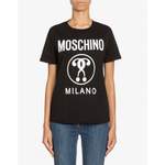 T-Shirt von Moschino, in der Farbe Schwarz, aus Stoff, andere Perspektive, Vorschaubild