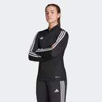 Trainingsjacke von adidas performance, in der Farbe Schwarz, aus Polyester, andere Perspektive, Vorschaubild