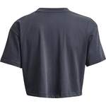 T-Shirt-BH von Under Armour, in der Farbe Grau, aus Polyester, andere Perspektive, Vorschaubild