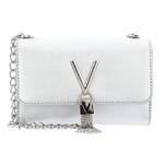 Umhängetasche von VALENTINO BAGS, in der Farbe Silber, aus Polyurethan, andere Perspektive, Vorschaubild