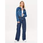 Jeansjacke von Tommy Jeans, in der Farbe Blau, aus Baumwolle, andere Perspektive, Vorschaubild