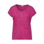 Langarmshirt von Street One, in der Farbe Rosa, andere Perspektive, Vorschaubild