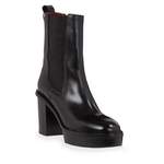 Chelsea-Boot von Tommy Hilfiger, in der Farbe Schwarz, aus Kunststoff, andere Perspektive, Vorschaubild