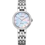 Damen-Armbanduhr von Citizen, in der Farbe Silber, aus Edelstahl, andere Perspektive, Vorschaubild