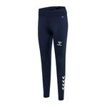 Sportleggings von Hummel, in der Farbe Weiss, aus Polyester, andere Perspektive, Vorschaubild