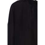 Klassische Bluse von Jil Sander & Uniqlo, in der Farbe Schwarz, aus Seide, andere Perspektive, Vorschaubild