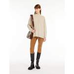 Rundhalspullover von Weekend Max Mara, in der Farbe Beige, aus Schurwolle, andere Perspektive, Vorschaubild