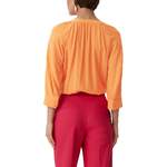 Klassische Bluse von s.Oliver, in der Farbe Orange, aus Viskose, andere Perspektive, Vorschaubild