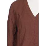 Klassische Bluse von Lieblingsstück, in der Farbe Braun, andere Perspektive, Vorschaubild