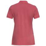 Poloshirt von Odlo, in der Farbe Rot, aus Polyester, andere Perspektive, Vorschaubild